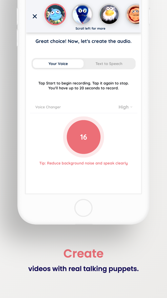 #4. Fuzzigram: Puppet Video Maker (iOS) 由: PMD Enterprises, LLC