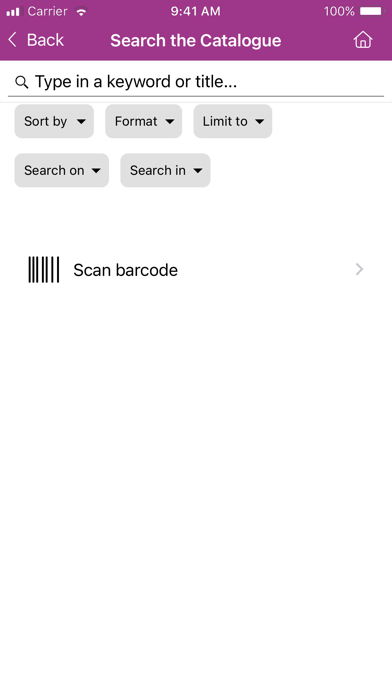 Cork County Council Library Screenshot