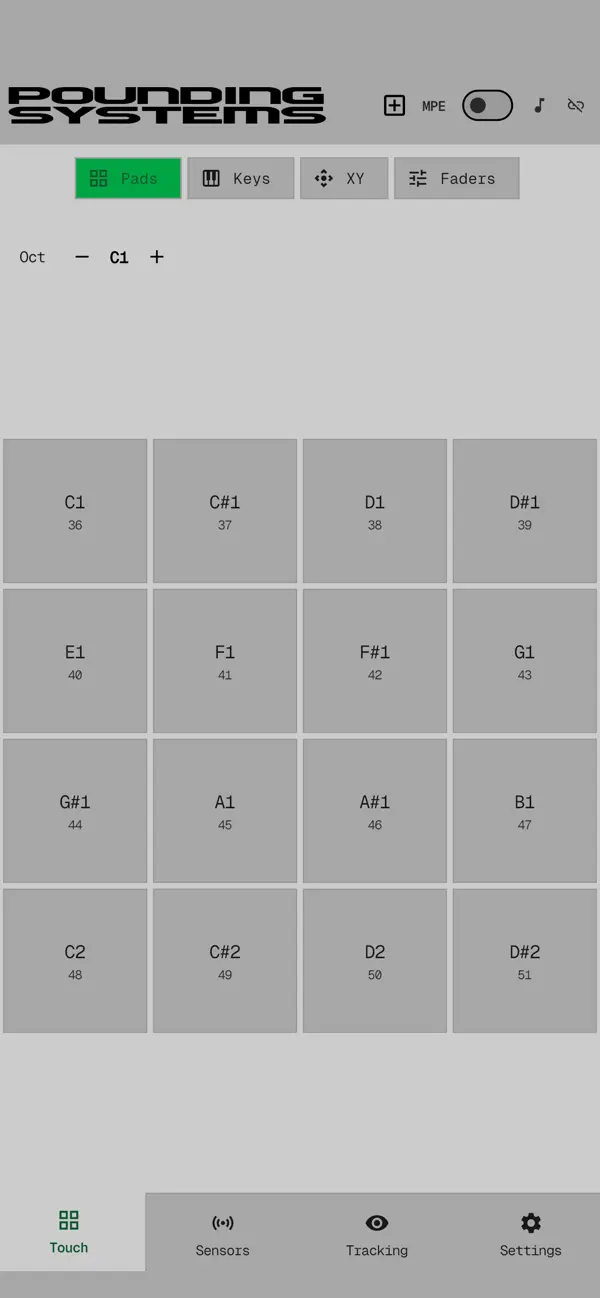 #2. Mobile MIDI (iOS) Av: Adam Hammad