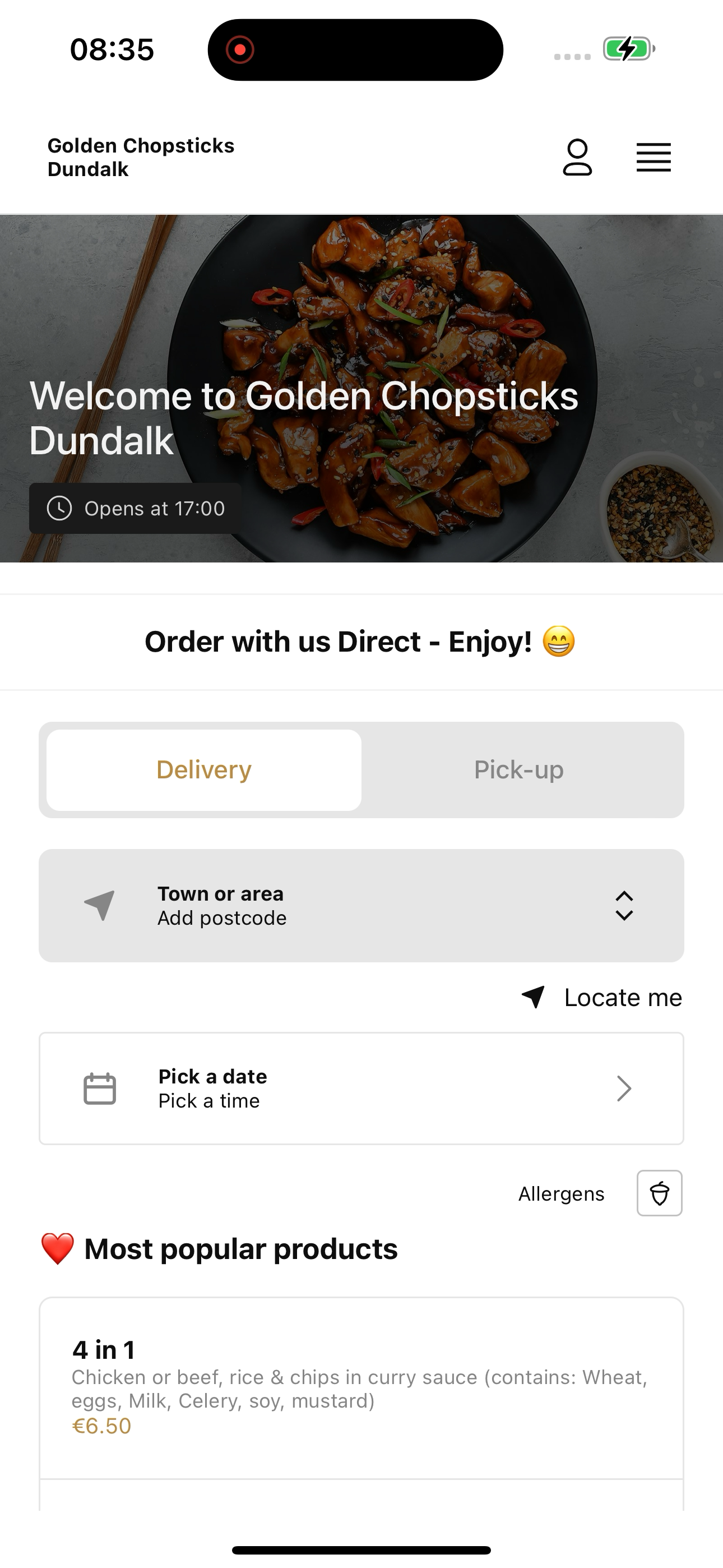 Golden Chopsticks Dundalk screenshot 6