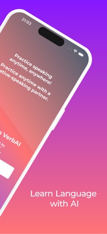 VerbAI Learn Language with AI Screenshot 2 of 9