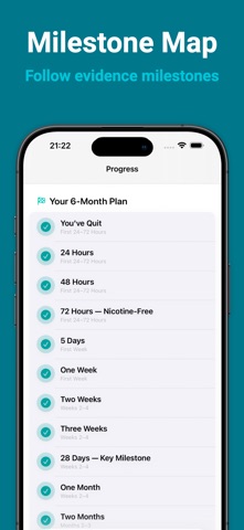 Breathly: Smoke-Free Journey screenshot