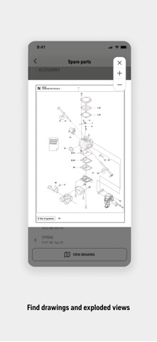 Husqvarna Service Hub iPhone screenshot
