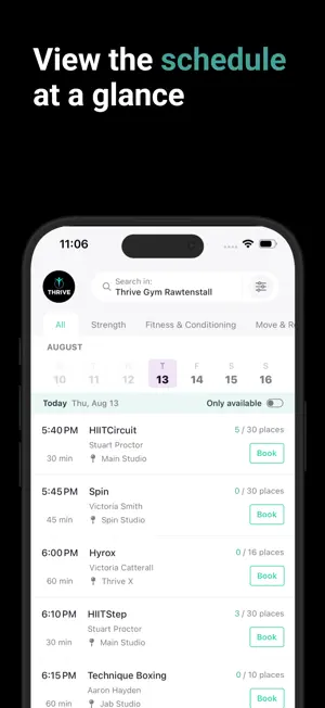 Thrive Gym screenshot 3