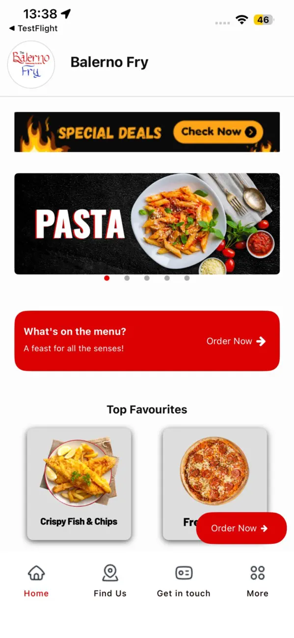 Screenshot #1 pour Balerno Fry Takeaway