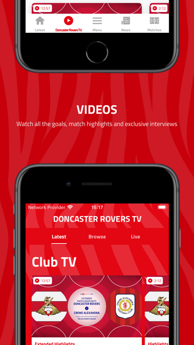 Doncaster Rovers FC Screenshot