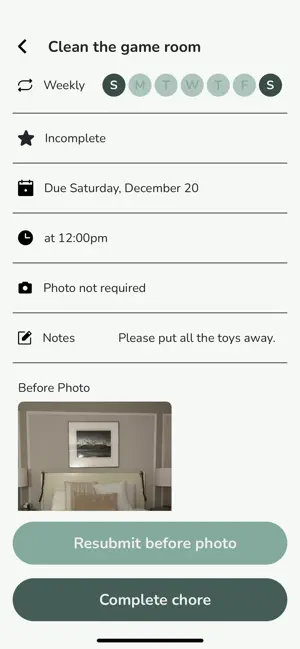 Track My Chores screenshot 2