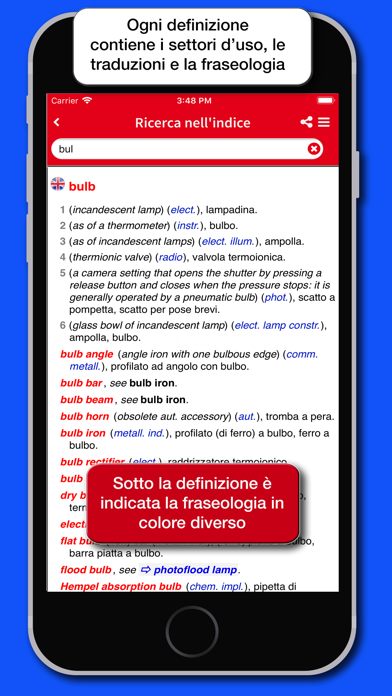 Screenshot #3 pour Dizionario Tecnico Marolli