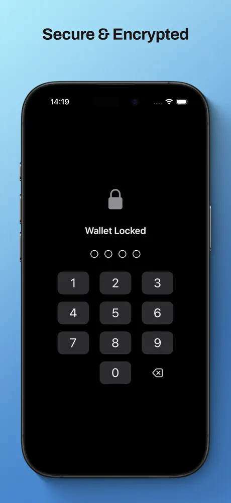 WalletApp screenshot 2