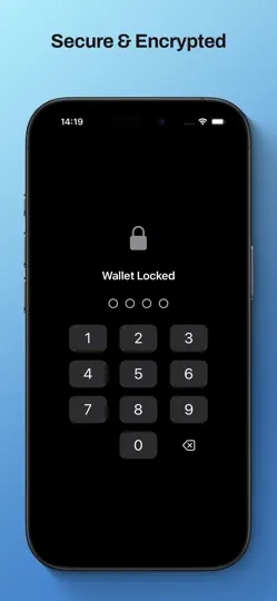 WalletApp iPhone Ekran Görüntüsü 2
