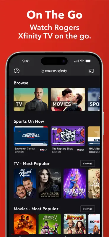 Rogers Xfinity Stream screenshot 2 of 7