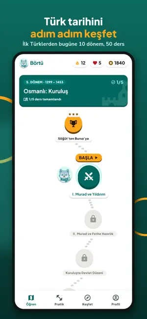 Börtü: Türk Tarihi Öğren screenshot 1