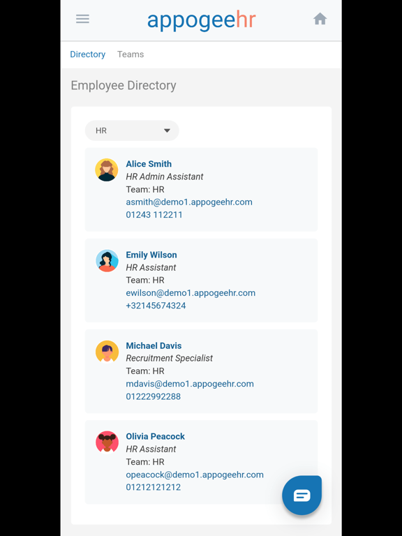 Screenshot #5 pour Cintra People HR