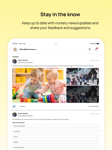 eyparent iPad screenshot