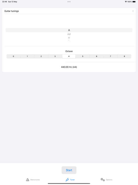 Screenshot #6 pour metronome for practice