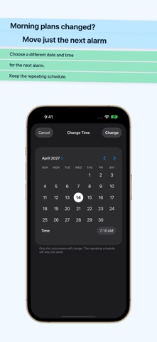 PAlarm: Adjust Before It Rings Screenshot 4 of 5
