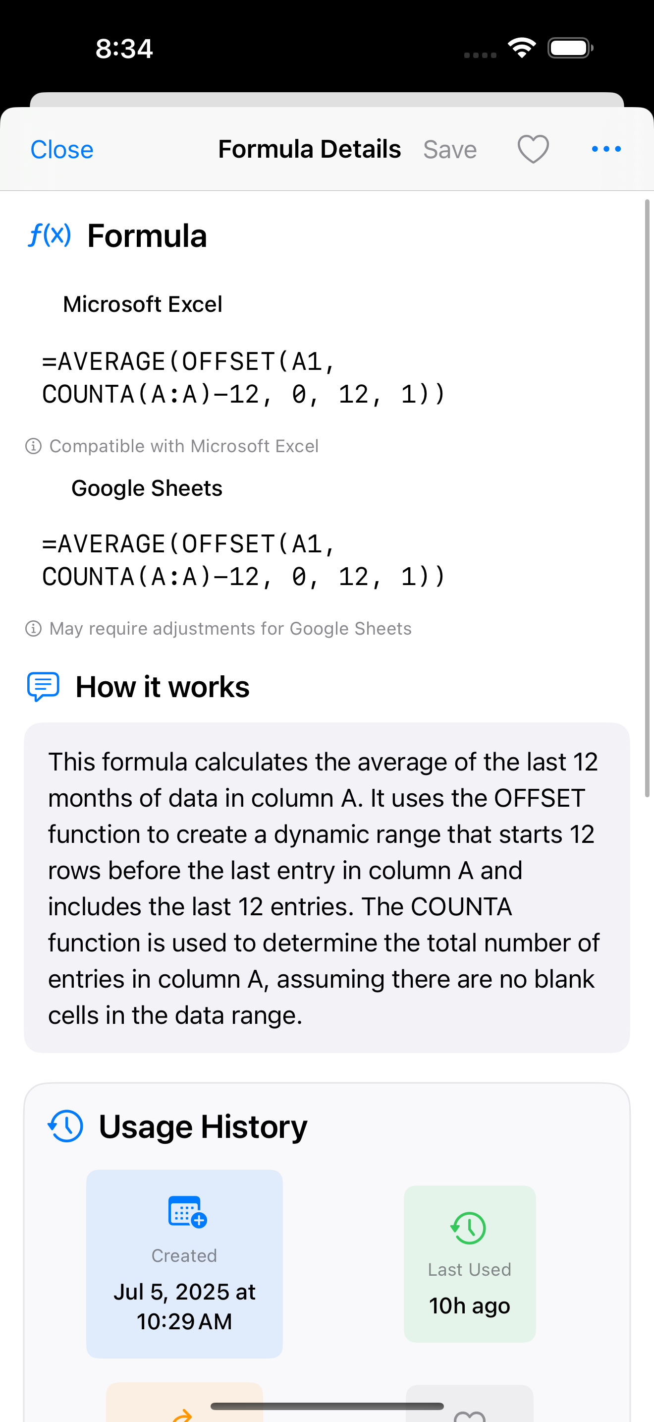 Spreadsheet Formula AI