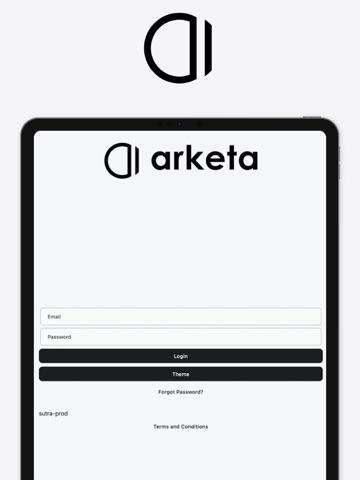 Arketa Business App iPad screenshot