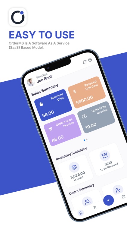 Order Management App - OrderMS