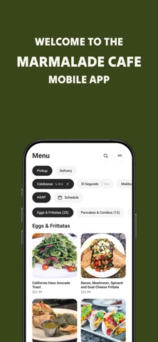 Marmalade Cafe - Order Now iPhone screenshot