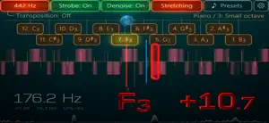 Airyware Tuner - strobe & more screenshot 2