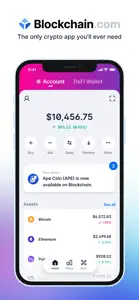 Blockchain.com: Crypto Wallet screenshot #1 for iPhone