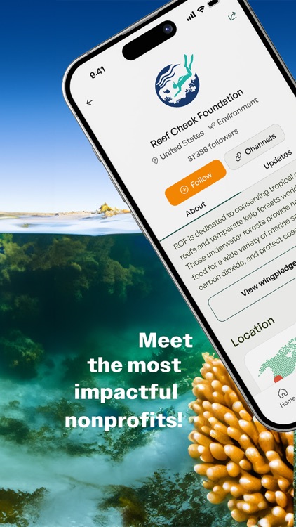 Wingtap: Donate Easily