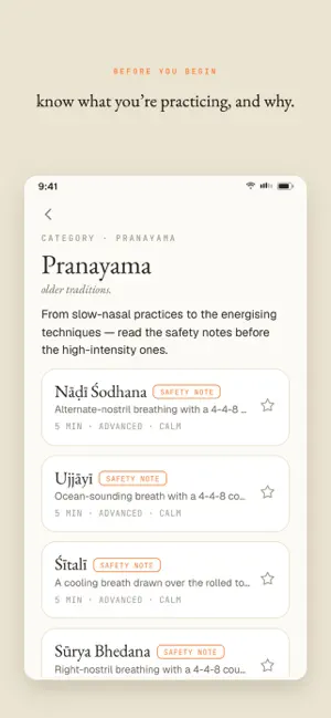 breathe with me pranayama+yoga screenshot 3