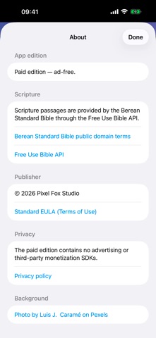 A Bible Verse Each Day Screenshot 3 of 3