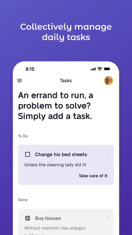 Famirelay, Supporting Carers