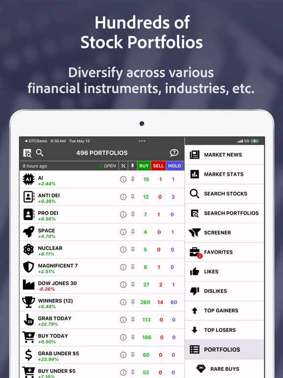 Screenshot #5 pour StockRank Value Stocks Trading
