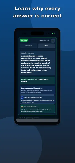 AZ-700 Practice Test screenshot 2