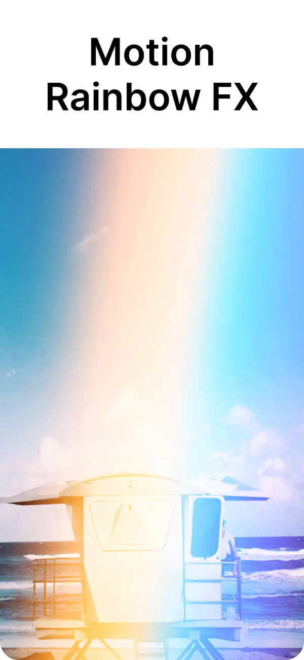 #4. Rainbow Video Clip: Filter FX (iOS) โดย: Love is All Around, LLC