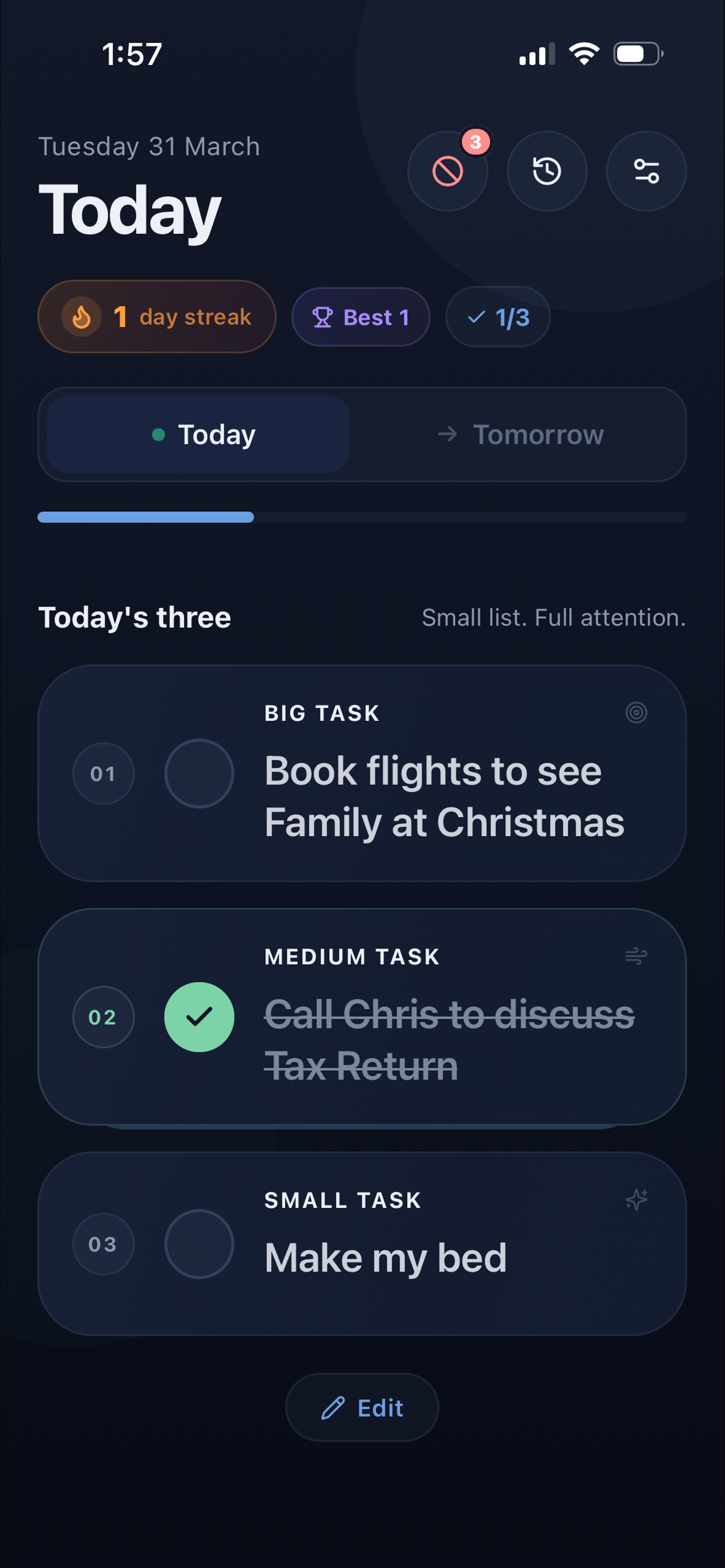 Only Three screenshot 3