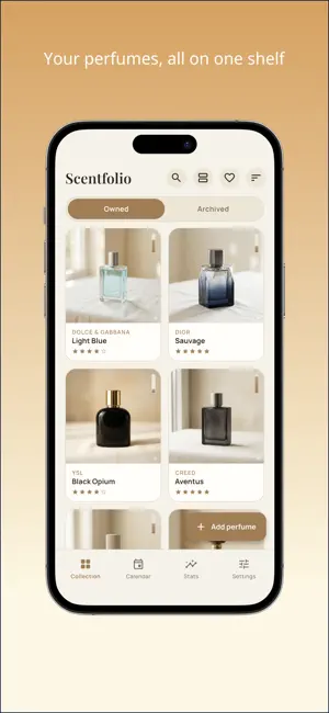 Perfume Tracker - Scentfolio screenshot 1