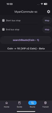 MyanCommute-sc screenshot