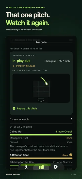 Mound Reborn: Baseball Career screenshot 6