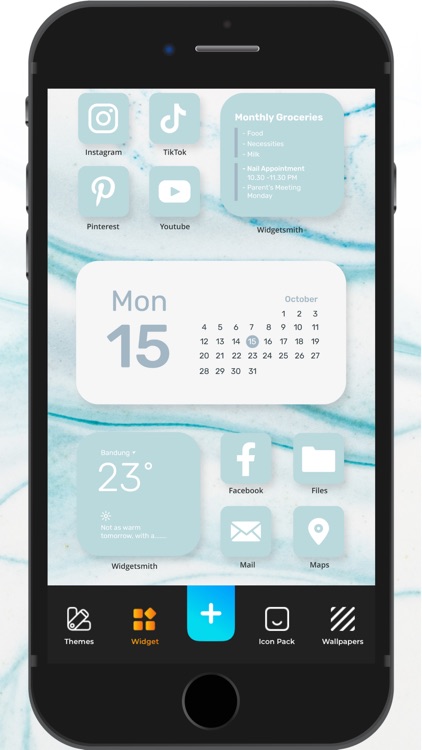 Icon, Widgets & Themes
