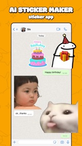 AI Sticker Maker - Funny Memes screenshot