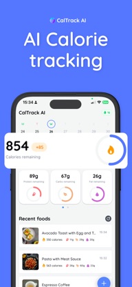 Calorie Counter AI: CalTrack screenshot 1
