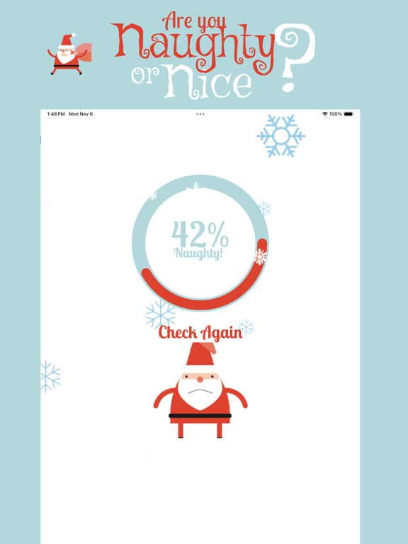 Screenshot #4 pour Naughty or Nice Tracker App