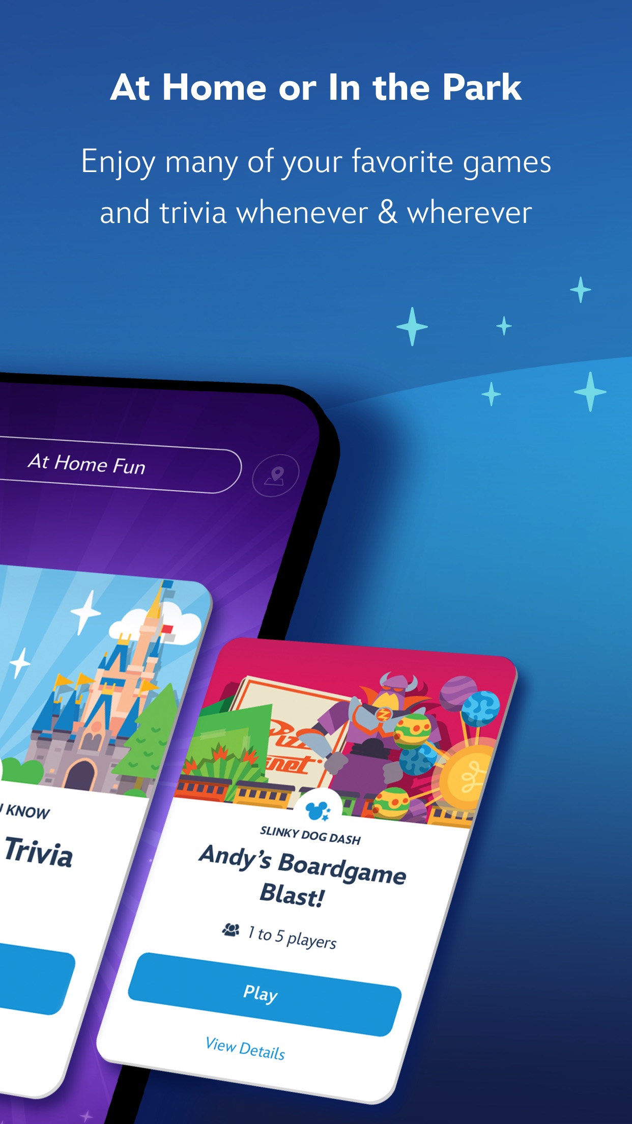 Screenshot do app Play Disney Parks