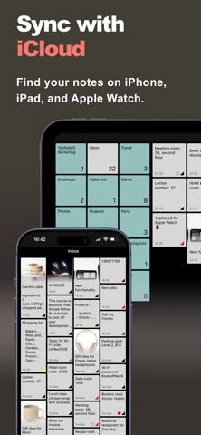 Simple Notes - YepNotes iPhone screenshot