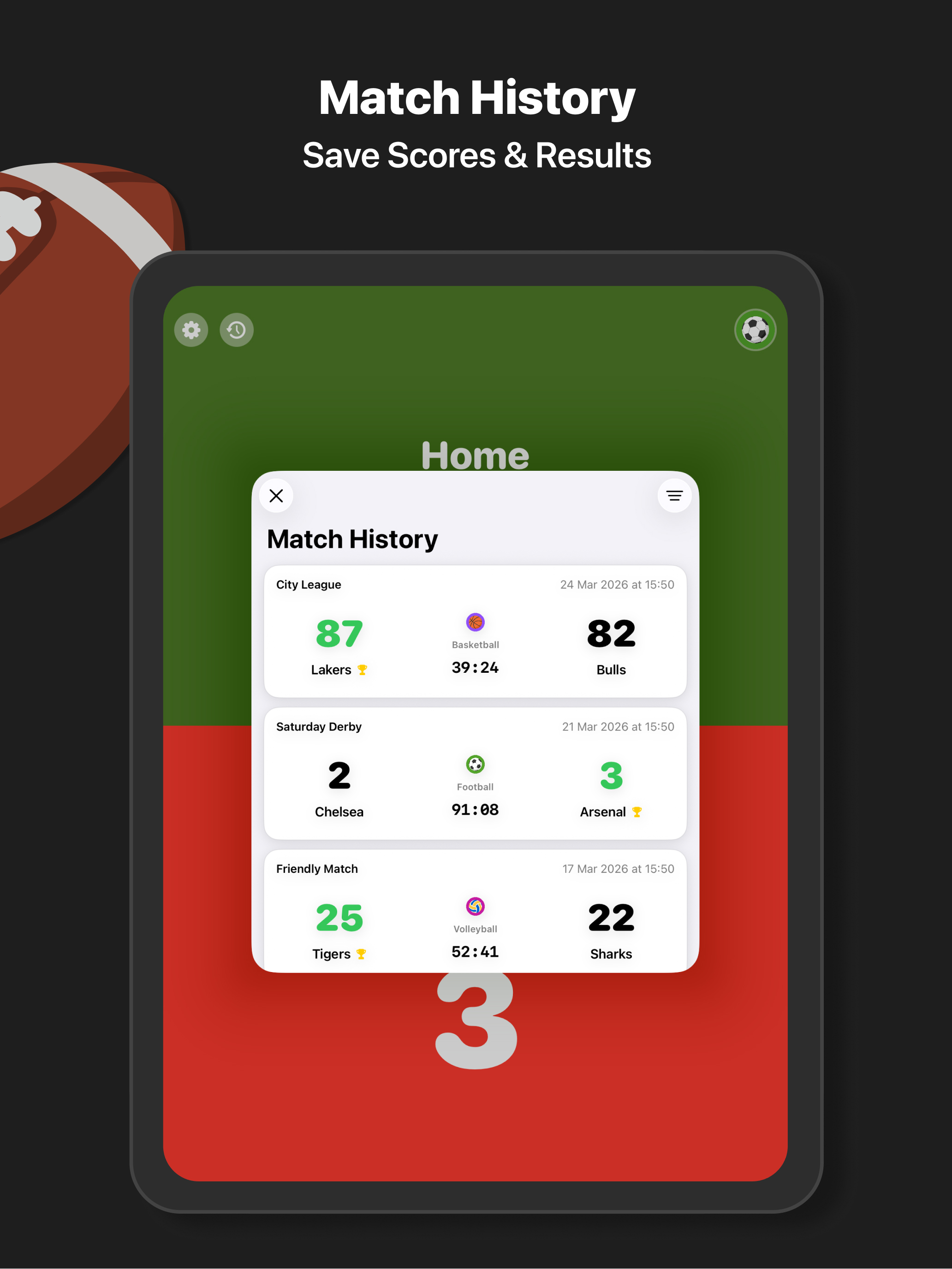 Score Keeper - Track Points