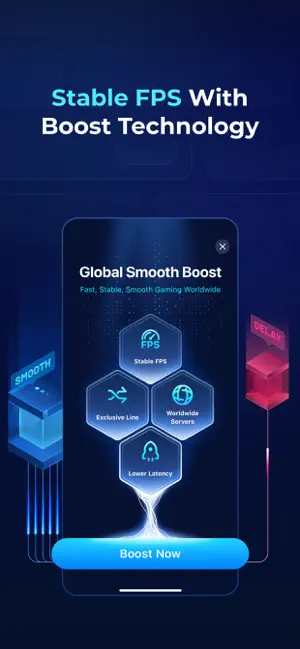GearUP: Lower Lag Game Booster screenshot 3