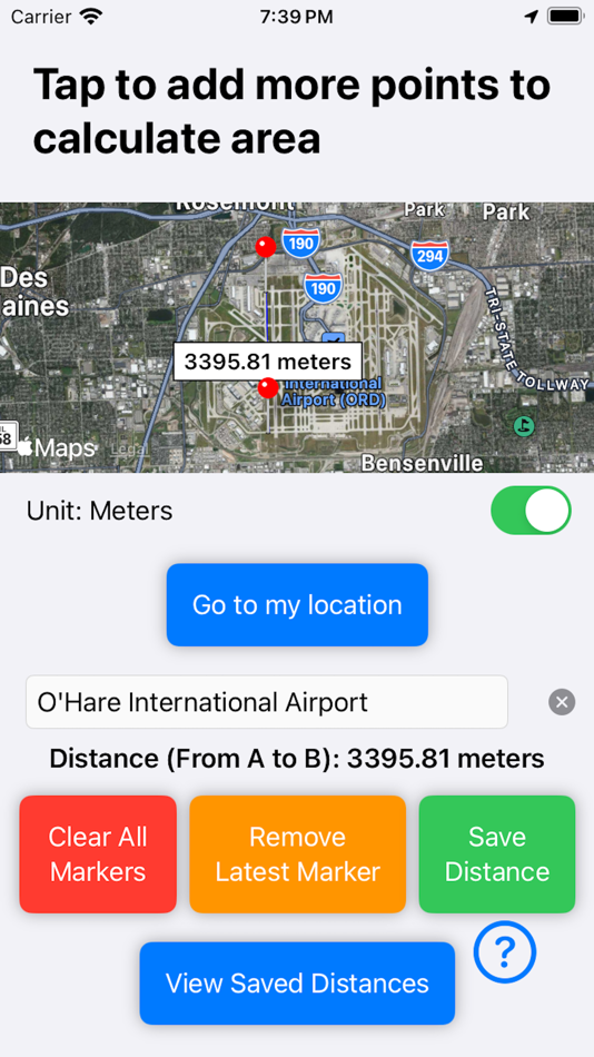 #1. Map Measure Pro (iOS) 由: Jackson Dow
