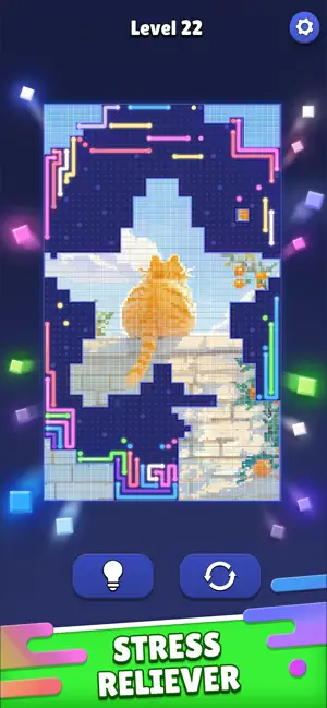Dot Paint - ASMR Flow Puzzle screenshot 3