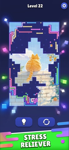 Dot Paint - ASMR Flow Puzzle Screenshot 3 of 6