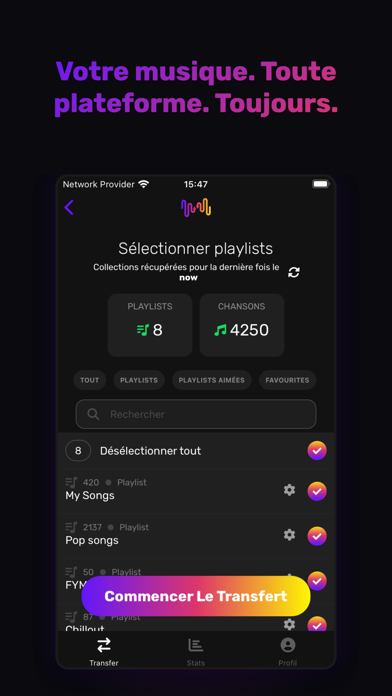Screenshot #1 pour FreeYourMusic: Musique Libre