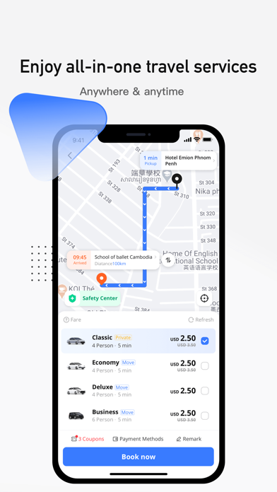 Move by LM CAR – Ride Hailing Screenshot